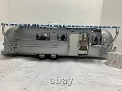 Franklin Mint 124 Airstream Trailer Intl Land Yacht Route Master Silver MINT