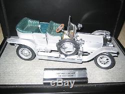 Franklin Mint 124 Rolls-Royce Silver Ghost 1907 + Original Vitrine + Broschüre
