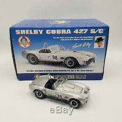 Franklin Mint 124 Scale Shelby Cobra 427 S/C #98 Elite Aluminum Precision Model