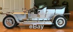 Franklin Mint 1907 Rolls-Royce Silver Ghost, 112 Scale -Rare LARGE Model