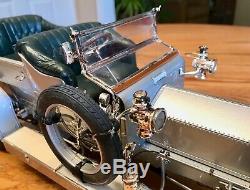 Franklin Mint 1907 Rolls-Royce Silver Ghost, 112 Scale -Rare LARGE Model