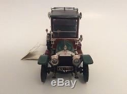 Franklin Mint 1907 Rolls-Royce Silver Ghost 124 scale boxed model 40/50hp