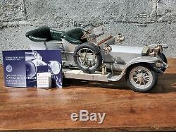 Franklin Mint 1907 Rolls Royce Silver Ghost Connoiseur 112 Scale Diecast Car