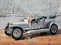 Franklin Mint 1907 Rolls Royce Silver Ghost Connoiseur 112 Scale Diecast Car