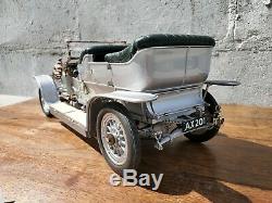 Franklin Mint 1907 Rolls Royce Silver Ghost Connoiseur 112 Scale Diecast Car
