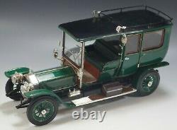 Franklin Mint 1907 Rolls Royce Silver Ghost Die-cast Rare 124 Scale With Box