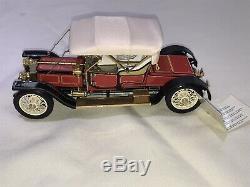 Franklin Mint 1910 Rolls Royce Silver Ghost 124 Die Cast Precision Model