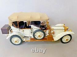 Franklin Mint 1911 Rolls Royce Tourer Silver Ghost 124 Scale Diecast Model