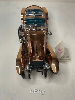 Franklin Mint 1921 Rolls Royce Silver Ghost Copper 124, B20UX56 PERFECT