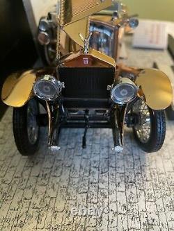 Franklin Mint 1921 Rolls Royce Silver Ghost Copper 124 Scale