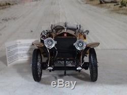 Franklin Mint 1921 Rolls-Royce Silver Ghost Copper 124 Scale Diecast Metal Car