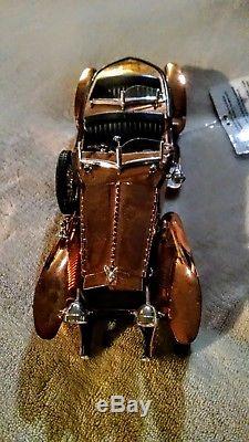 Franklin Mint 1921 Rolls-Royce Silver Ghost Copper 124 Scale Diecast Model Car