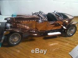 Franklin Mint 1921 Rolls-Royce Silver Ghost Crafted Copper Body! B2OUX56 124