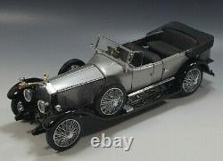 Franklin Mint 1925 Rolls Royce Silver Ghost Car Die Cast 124 Scale Coa