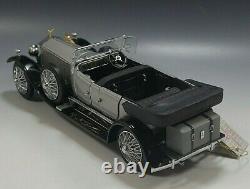 Franklin Mint 1925 Rolls Royce Silver Ghost Car Die Cast 124 Scale Coa