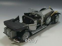 Franklin Mint 1925 Rolls Royce Silver Ghost Car Die Cast 124 Scale Coa