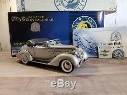 Franklin Mint 1936 Hudson Eight Cabriolet 25th Anniversary 124 Diecast Car LE