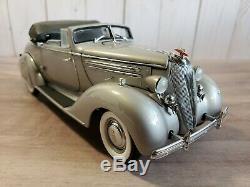 Franklin Mint 1936 Hudson Eight Cabriolet 25th Anniversary 124 Diecast Car LE