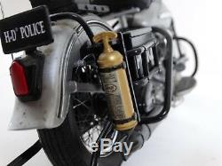 Franklin Mint 1948 Harley Davidson Panhead Police Bike 110 Diecast Motorcycle