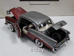 Franklin Mint 1956 Chevy Bel Air Hard Top Dealer 124 Scale Diecast Model Car