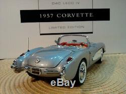 Franklin Mint 1957 Corvette. 124. Rare D4c Le Of 999. Mint In Box. Fiberglass