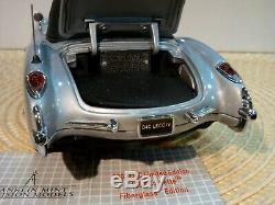 Franklin Mint 1957 Corvette. 124. Rare D4c Le Of 999. Mint In Box. Fiberglass