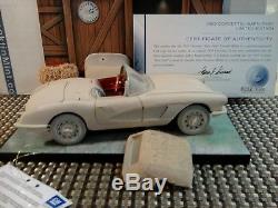 Franklin Mint 1959 Corvette. 124. Rare Barn Find Le. Undisplayed. Nos. Docs