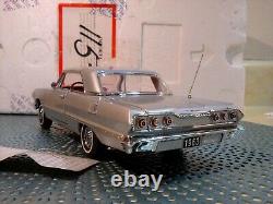 Franklin Mint 1963 Chevy Impala Ss 409. Rare Coupe. Mint In Foam Shell. Sweet