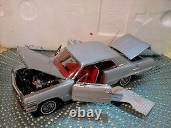 Franklin Mint 1963 Chevy Impala Ss 409. Rare Coupe. Mint In Foam Shell. Sweet