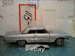 Franklin Mint 1963 Chevy Impala Ss 409. Rare Coupe. Mint In Foam Shell. Sweet