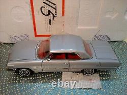 Franklin Mint 1963 Chevy Impala Ss 409. Rare Coupe. Mint In Foam Shell. Sweet