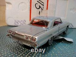 Franklin Mint 1963 Chevy Impala Ss 409. Rare Coupe. Mint In Foam Shell. Sweet