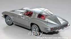 Franklin Mint 1963 Corvette Z06 Split Window Fiberglass Edition 124 UNOPENED
