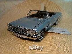 Franklin Mint 1963 Impala Ss. 124. Rare Conv. Mint In Foam. Undisplayed