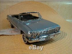 Franklin Mint 1963 Impala Ss. 124. Rare Conv. Mint In Foam. Undisplayed