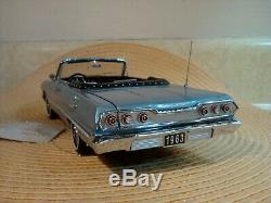 Franklin Mint 1963 Impala Ss. 124. Rare Conv. Mint In Foam. Undisplayed