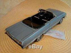 Franklin Mint 1963 Impala Ss. 124. Rare Conv. Mint In Foam. Undisplayed