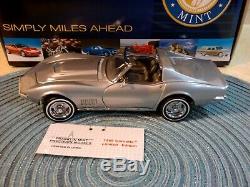 Franklin Mint 1968 Chevy Corvette. 124. Rare Le. Nib. Docs. Perfect 427. New