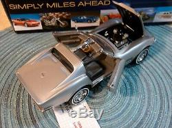 Franklin Mint 1968 Chevy Corvette. 124. Rare Le. Nib. Docs. Perfect 427. New