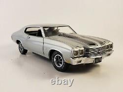 Franklin Mint 1970 Chevrolet Chevelle SS 454 CORTEZ SILVER #1 of 250 124