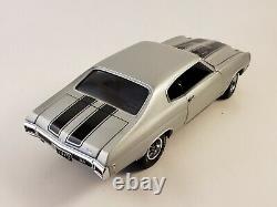 Franklin Mint 1970 Chevrolet Chevelle SS 454 CORTEZ SILVER #1 of 250 124