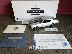Franklin Mint 1970 Chevrolet Chevelle SS 454 CORTEZ SILVER #1 of 250 124