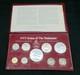 Franklin Mint 1972 Bahamas Uncirculated Silver 9-piece Coin Set Flamingo