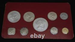 Franklin Mint 1972 Bahamas Uncirculated Silver 9-Piece Coin Set Flamingo