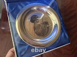 Franklin Mint 1972 Mother's Day Plate Sterling Silver. 925 Limited Edition