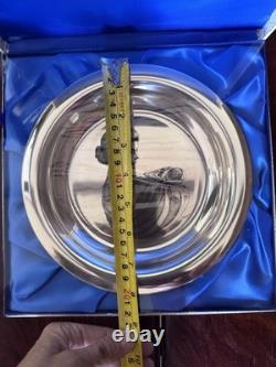 Franklin Mint 1972 Mother's Day Plate Sterling Silver. 925 Limited Edition