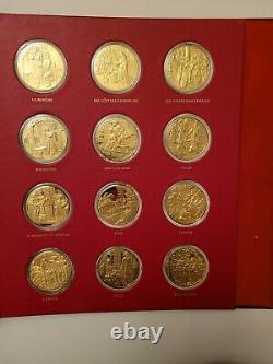 Franklin Mint 1973-78 Opera's Most Beautiful Moments 60 Sterling Silver Medals