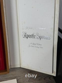 Franklin Mint 1973 Edition of 13 Sterling Silver Apostle Spoons Rodney Winifield