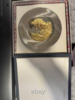 Franklin Mint 1975 24kt Plates Sterling Silver Plate