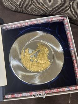 Franklin Mint 1975 24kt plate sterling silver